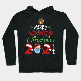 Merry Vaccinated Christmas 2021 Hoodie